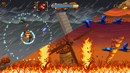 画像ギャラリー No.004のサムネイル画像 / Switch「キセツのキツネ」，2020年12月24日に発売。RPGとシューティング要素が融合したアクションゲーム