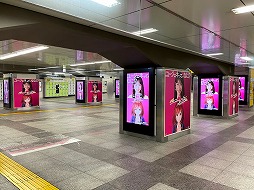 画像ギャラリー No.002のサムネイル画像 / 「ユージェネ」，川栄李奈さんを起用した駅広告が秋葉原駅で展開中