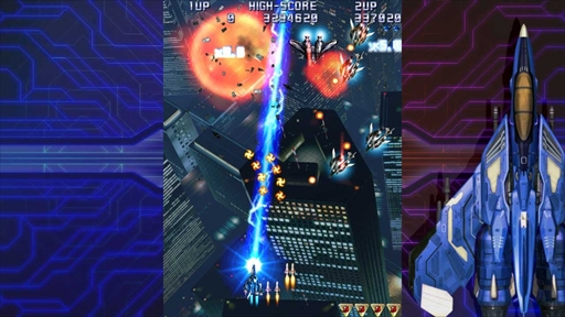 画像ギャラリー No.014のサムネイル画像 / Switch「雷電IV×MIKADO remix」が2021年4月22日に発売。雷電IVにリミックスBGMと新機能が加えられた，ゲーセンミカドとのコラボ作品