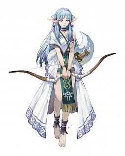 画像ギャラリー No.002のサムネイル画像 / 「イース6 Online〜ナピシュテムの匣〜」に登場するキャラクター，オルハとイーシャのビジュアルが公開に
