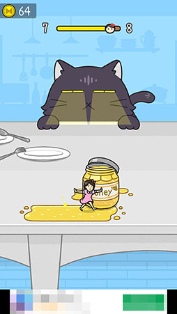画像ギャラリー No.005のサムネイル画像 / 身を隠してゴールを目指そう。スマホ向けアクションゲーム「猫にみつかるな！」を紹介する「（ほぼ）日刊スマホゲーム通信」第2506回