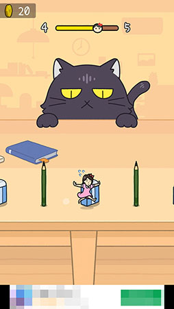 画像ギャラリー No.006のサムネイル画像 / 身を隠してゴールを目指そう。スマホ向けアクションゲーム「猫にみつかるな！」を紹介する「（ほぼ）日刊スマホゲーム通信」第2506回