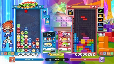 画像ギャラリー No.009のサムネイル画像 / PC用アクションパズルゲーム「Puyo Puyo Tetris2」（ぷよぷよテトリス2）がSteamで3月24日に配信