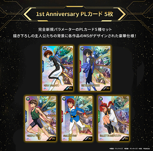 画像ギャラリー No.006のサムネイル画像 / 「機動戦士ガンダム アーセナルベース」稼働1周年を記念した豪華スペシャルBOXセット，プレミアムバンダイで受注開始