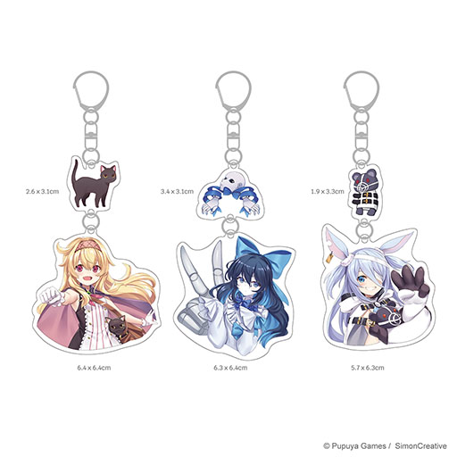 画像ギャラリー No.006のサムネイル画像 / 「リトルウィッチノベタ」，アクリルキーホルダーやスマホスタンドなどグッズが公開に