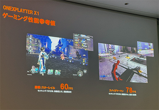 画像ギャラリー No.011のサムネイル画像 / 約11インチの大型ディスプレイを搭載した「ONEXPLAYER X1」の予約が始まる。PCとしての使いやすさにこだわったポイントは？