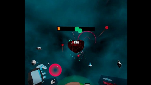 画像ギャラリー No.003のサムネイル画像 / ブロック崩し風VRアクション「Shinobi Breaker」プレイレポート。手裏剣を打ち出して，立ちはだかるブロックモンスターを狙い撃つ！