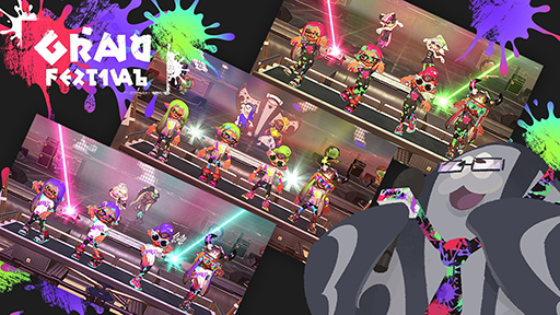 画像ギャラリー No.002のサムネイル画像 / 「スプラトゥーン3」グランドフェスティバルの特設サイトをオープン＆会場の情報を公開。ステージの記念撮影は誰でも可能に