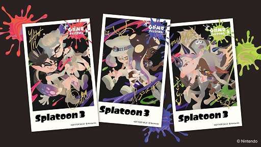 画像ギャラリー No.004のサムネイル画像 / 「スプラトゥーン3」，グランドフェスに向けた“応援合戦”を全国のゲーム売り場にて8月21日から実施