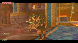 画像ギャラリー No.017のサムネイル画像 / 「ゼルダの伝説 スカイウォードソード HD」を先行プレイ。テレビでも携帯モードでも，Switchならではの操作方法で“伝説の始まり”が楽しめる