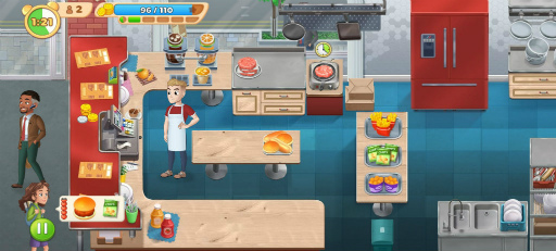 画像ギャラリー No.005のサムネイル画像 / 料理の街でシェフ勤め。スマホ向けシミュレーション「クッキング・ダイアリー」を紹介する「（ほぼ）日刊スマホゲーム通信」第2526回