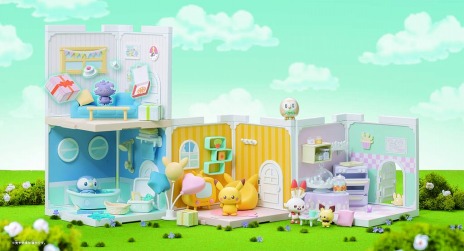 画像ギャラリー No.013のサムネイル画像 / ポケモンたちが暮らすシェアハウス「ポケモン ポケピースハウス」，シリーズ第1弾が年10月1日に発売。関連商品9種を10月下旬にリリース
