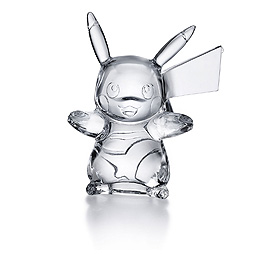 画像ギャラリー No.005のサムネイル画像 / バカラから「ポケモン」コレクションが登場。藤原ヒロシ氏デザイン，世界25点限定の「ピカチュウ by fragment design」はお値段308万円