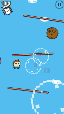 画像ギャラリー No.009のサムネイル画像 / ひたすら飛んで上へ上へ。スマホ向けアクション「トビハネオ」を紹介する「（ほぼ）日刊スマホゲーム通信」第2531回