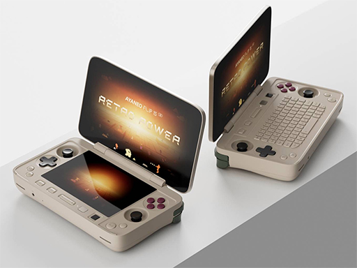 画像ギャラリー No.001のサムネイル画像 / Nintendo DS風携帯型ゲームPC「AYANEO FLIP」シリーズ新モデルのクラウドファンディングキャンペーンがはじまる。最新CPU＆TMRスティックを採用
