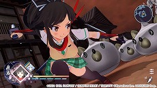 画像ギャラリー No.009のサムネイル画像 / 「閃乱忍忍忍者大戦ネプテューヌ -少女たちの響艶-」，ミニゲーム“乳桃瞑想”の情報が公開。7月3日，4日，10日には店頭体験会も開催