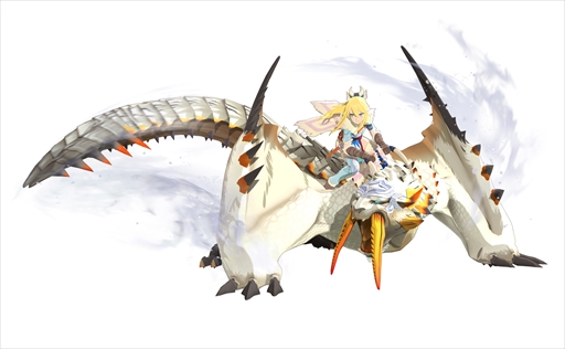 画像ギャラリー No.005のサムネイル画像 / 「モンスターハンターストーリーズ2 〜破滅の翼〜」の最新トレイラーが公開。主人公の共闘パートナー“アユリア”が登場