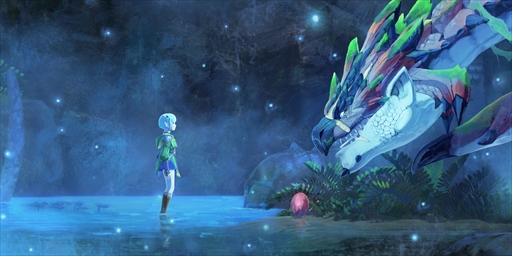 画像ギャラリー No.009のサムネイル画像 / 「モンスターハンターストーリーズ2　〜破滅の翼〜」メディア合同インタビュー。RPGと「モンスターハンター」の世界観の親和性の高さとは