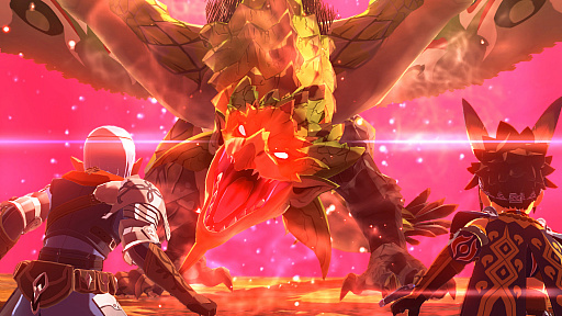 画像ギャラリー No.002のサムネイル画像 / 「モンスターハンターストーリーズ2　〜破滅の翼〜」が本日発売。キャラクターたちが集合した記念アートも公開