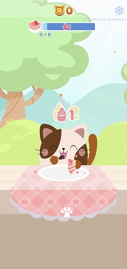 画像ギャラリー No.003のサムネイル画像 / 猫ちゃんにおやつを与え続けよう。「はらペコにゃんこ：クリッカー」を紹介する「（ほぼ）日刊スマホゲーム通信」第2542回