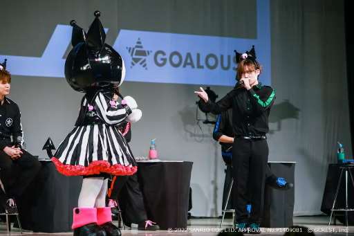 画像ギャラリー No.010のサムネイル画像 / 幹部たちがクロミにアピール！　「GOALOUS5×クロミ トークイベントinサンリオピューロランド」第1部レポート