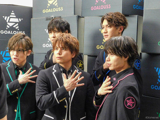 画像ギャラリー No.005のサムネイル画像 / 「戦慄のGOALOUS5!!!!!」は幹部たちの自己紹介ソング！　「GOALOUS5」第5弾テーマソングMV撮影レポート