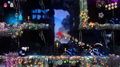 画像ギャラリー No.011のサムネイル画像 / 新作アクション「ダークウォーター スライム・インベーダー」がSwitch向けに本日配信。少女とおばあさんの活躍を描いた幻想的な物語