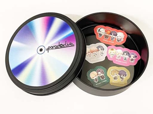 画像ギャラリー No.003のサムネイル画像 / カプとれ×Paradox Liveコラボ第4弾，「武雷管」などCD風缶ケース入りフレークシールが登場