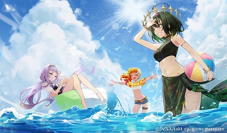 画像ギャラリー No.007のサムネイル画像 / 新ムジカート「海」参戦。「takt op. 運命は真紅き旋律の街を」新イベント「海色スケッチ」本日開始。コンダクター応援キャンペーン開催中