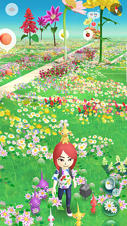 画像ギャラリー No.005のサムネイル画像 / 「Pikmin Bloom」祝4周年！　氷ピクミンも仲間入りして，ますますにぎやかに。デコピクミンたちと，あなたの街をお散歩しませんか？