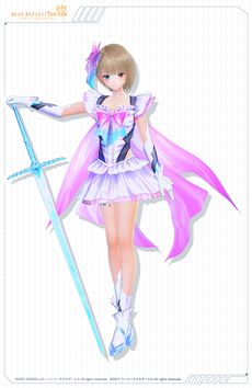画像ギャラリー No.006のサムネイル画像 / 「BLUE REFLECTION SUN/燦」で「BLUE REFLECTION 幻に舞う少女の剣」とのタイアップイベントが本日開始。主人公・白井日菜子も登場