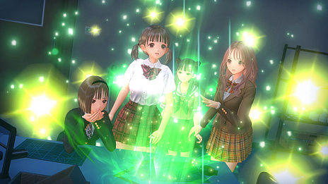 画像ギャラリー No.017のサムネイル画像 / 「BLUE REFLECTION TIE/帝」の発売日が2021年10月21日に決定。異空間で奮闘する少女たちの物語を描いたRPG