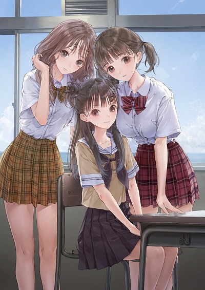画像ギャラリー No.002のサムネイル画像 / 「BLUE REFLECTION TIE/帝」，TVアニメ版の主人公・平原 陽桜莉（CV：石見 舞菜香）や，バトルシステムの情報が公開