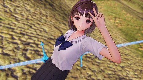画像ギャラリー No.005のサムネイル画像 / 「BLUE REFLECTION TIE/帝」，TVアニメ版の主人公・平原 陽桜莉（CV：石見 舞菜香）や，バトルシステムの情報が公開