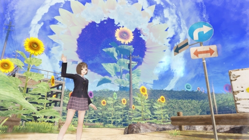 画像ギャラリー No.008のサムネイル画像 / 「BLUE REFLECTION TIE/帝」可愛い猫耳姿が楽しめる新コスチューム，新マップが手に入るDLC第1弾が配信。フォトモードのアップデートも