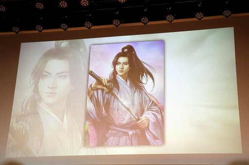 画像ギャラリー No.014のサムネイル画像 / 「『信長の野望・新生』完成発表会」をレポート。氷川きよしさんが，エンディングテーマ“雷鳴”を熱唱