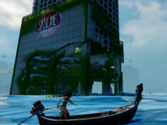 探索ADV「ミクと水没都市」プレイレポート。少女は弟の命を救うため，水没した廃墟をさまよう