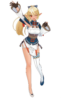 画像ギャラリー No.009のサムネイル画像 / 「MOLLY.ONLINE」に白銀ノエル，不知火フレアの限定プライズが7月9日18：00より登場