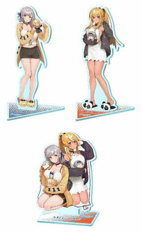 画像ギャラリー No.012のサムネイル画像 / 「MOLLY.ONLINE」に白銀ノエル，不知火フレアの限定プライズが7月9日18：00より登場