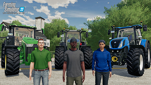 画像ギャラリー No.003のサムネイル画像 / 農業シム「Farming Simulator 22」はクロスプレイに対応。みんなで一緒に農場経営を楽しめる