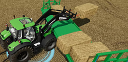 画像ギャラリー No.004のサムネイル画像 / 対人戦農業が正式開幕。「Farming Simulator 22」PvPマルチプレイモード“Arena＆Bale Stacking”を公開