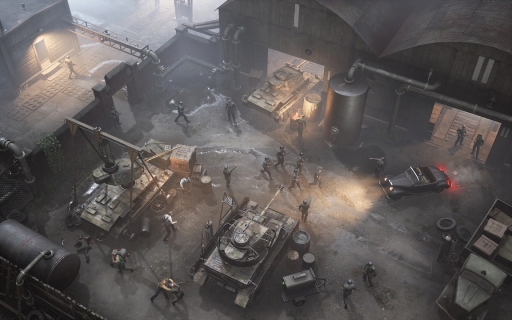 画像ギャラリー No.032のサムネイル画像 / 第二次世界大戦がテーマの戦術ゲーム「ウォー・モングレルス」を先行プレイ。東部戦線が舞台の濃厚な物語，ステルス行動が重要となるゲーム性に注目