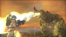 画像ギャラリー No.005のサムネイル画像 / 「地球防衛軍2 for Nintendo Switch」が本日発売。ローカル＆オンライン通信で，最大4人までの協力・対戦プレイが可能