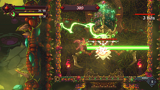 画像ギャラリー No.002のサムネイル画像 / 縦スクロール型アクション「ライジングヘル」のPS4/Switch版が5月20日，Xbox One版が5月21日にリリース。体験版は本日より順次配信予定