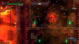画像ギャラリー No.006のサムネイル画像 / 「ライジングヘル」のPS4/Switch版が本日リリース。地獄からの脱出を目指す，縦スクロール型アクションゲーム
