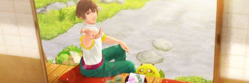 画像ギャラリー No.001のサムネイル画像 / スマホアプリ「縁がわ男子とけものたん」が配信開始。陽太郎(CV:榎木淳弥)と虎(CV:潘 めぐみ)との日常を描いた親愛ADV