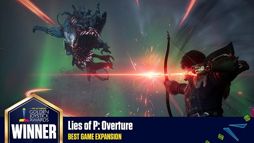 画像ギャラリー No.001のサムネイル画像 / 「Lies of P」の拡張コンテンツ「Overture」，Golden Joystick Awards 2025でベスト・拡張コンテンツ賞を受賞