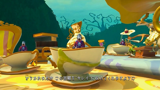 画像ギャラリー No.005のサムネイル画像 / 「パワーウォッシュ シミュレーター」，DLC“不思議の国のアリス特別依頼”の配信を開始。アリスが泥まみれにした不思議の国を洗い尽くそう