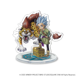 画像ギャラリー No.001のサムネイル画像 / 「ドラゴンクエスト トレジャーズ　蒼き瞳と大空の羅針盤」，アクリルスタンド＆クリアマルチケースの発売決定