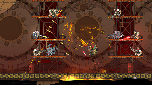 画像ギャラリー No.004のサムネイル画像 / 2Dプラットフォームアクション「Warhammer 40,000: Shootas, Blood & Teef」の制作が発表。オルクの兵士となってハイブシティで大暴れ